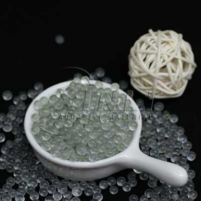 Good price 2.5g/Cm3 Gravity Reflective Glass Beads High Purity And Low Consumption Rate online