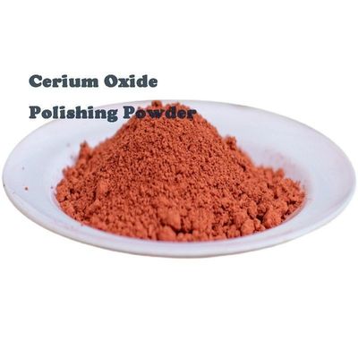 Buen precio 1.6 g/cm3 Densidad aparente Polvillador de óxido de cerio para vidrio de grado industrial estándar en línea