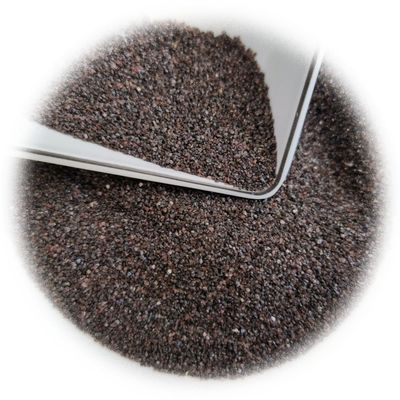Buen precio Al2O3 93%-97% Polvo de Alúmina Fundida Marrón Súper Fina de Corindón para Pulido en línea