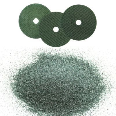 Buen precio Dureza 9.0-9.5 Carborundos verdes Sic Carburo de silicio para la molienda de cuchillos abrasivos en línea