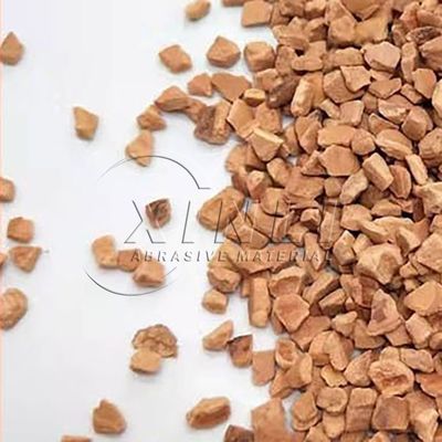 Buen precio Abrasivo de granallado de cáscara de nuez de precisión 0,4% aceite para arenado en línea