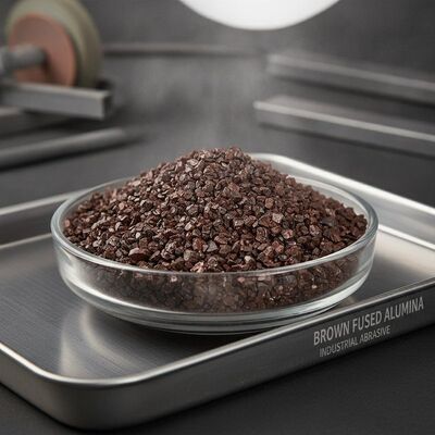 Good price Brown Fused Alumina Synthetic Abrasive with High Hardness and Heat Resistance for Industrial Sandblasting and Grinding online